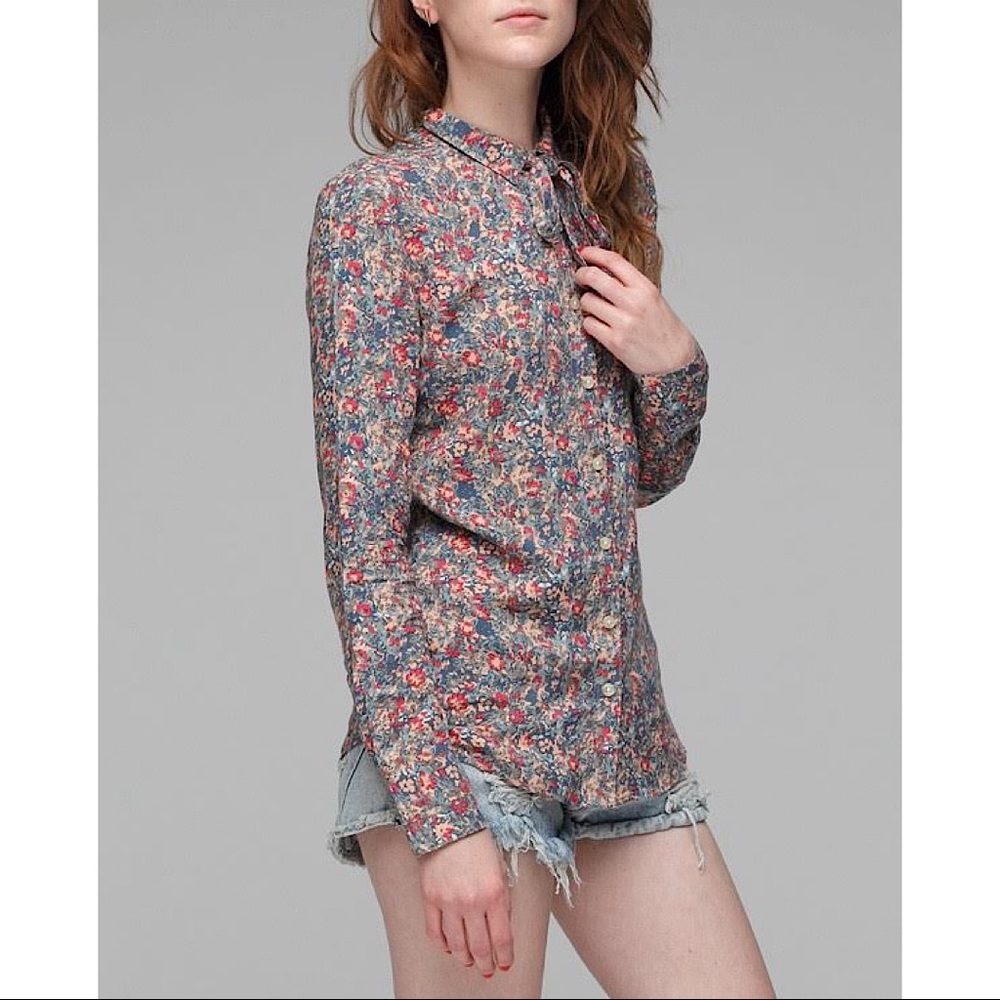 Lifetime Collective Floral Printed Sammy Shirt